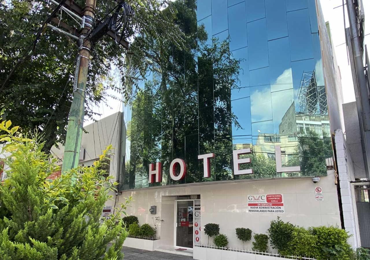 Hotel Gran Via Central Mexiko-Stadt Exterior foto